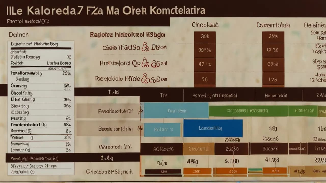 Ile kalorii ma czekolada z orzechami: Kompletna tabela wartości odżywczych