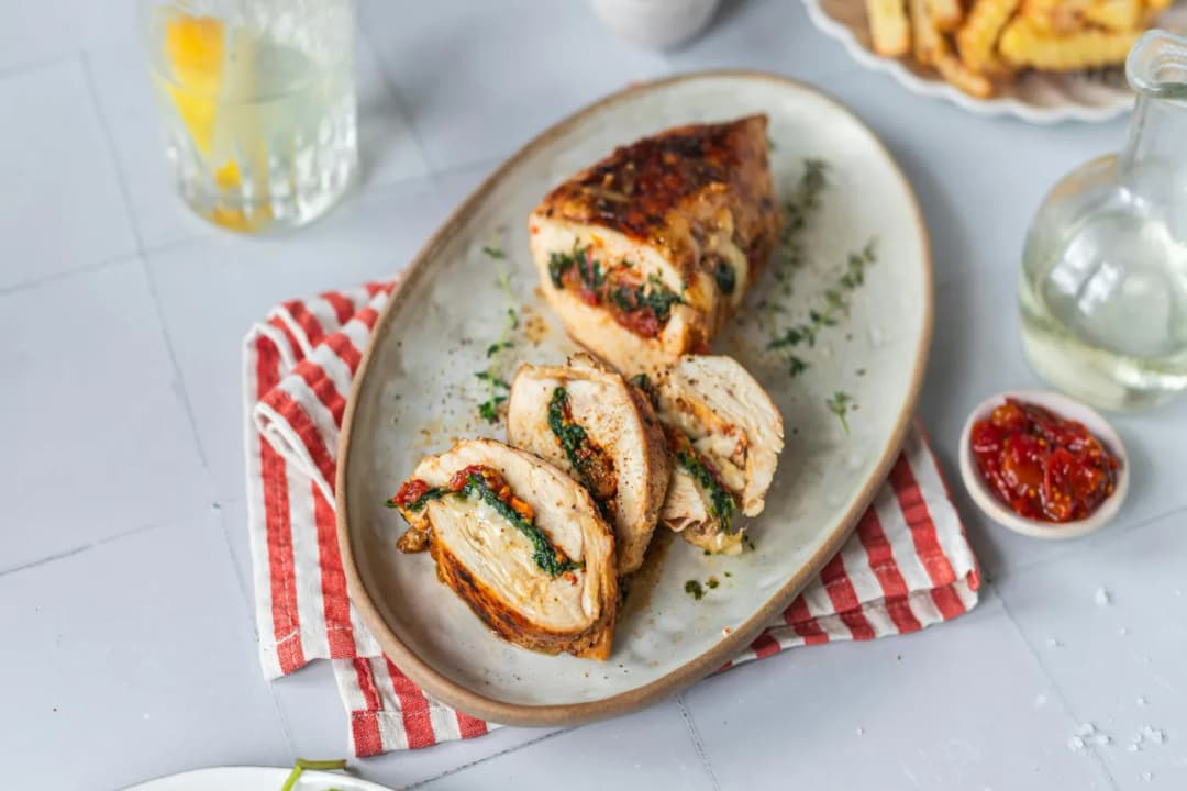 Pierś z kurczaka ze szpinakiem i mozzarellą – przepis na zdrowy posiłek