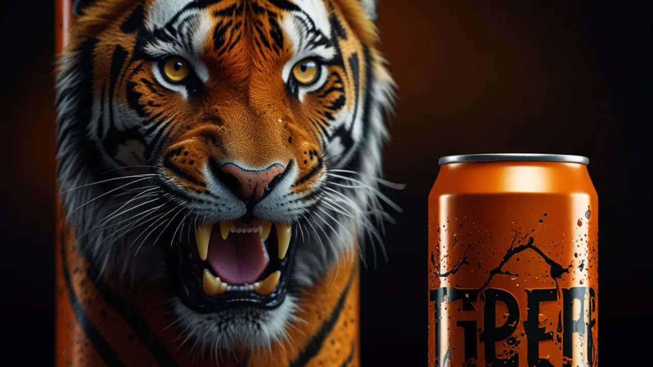 Ile kalorii ma Tiger? Prawda o energetykach może Cię zaskoczyć