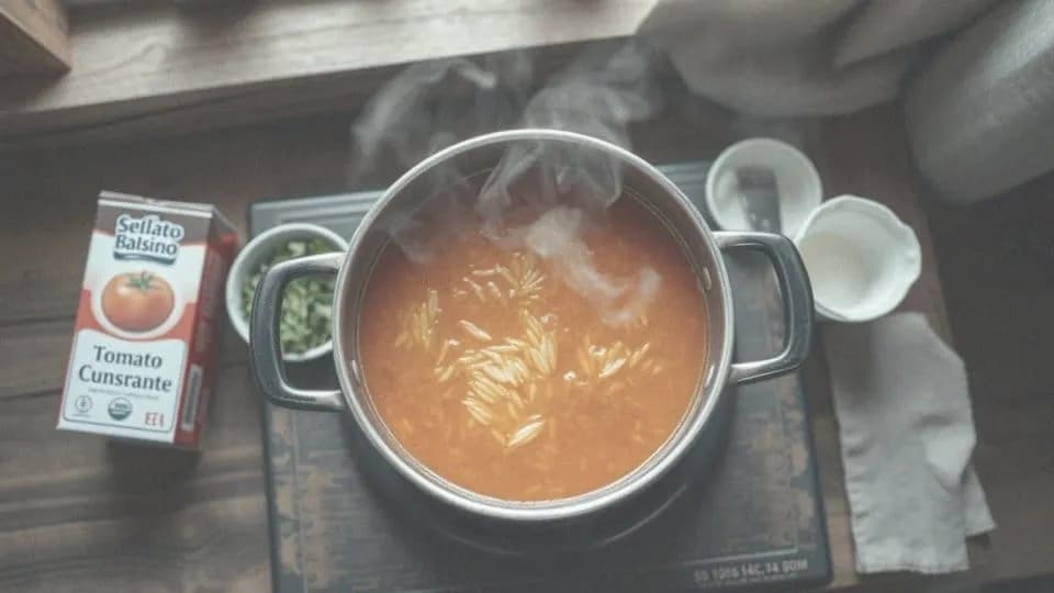 Ile ryżu dodać do zupy pomidorowej, aby uniknąć rozgotowania i uzyskać idealną konsystencję?